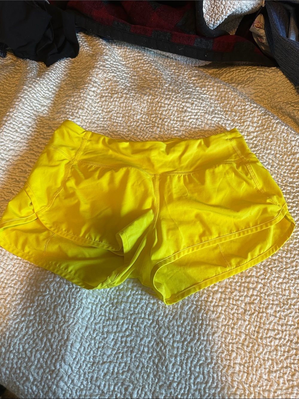 Lululemon Run Speed Shorts Bright Yellow